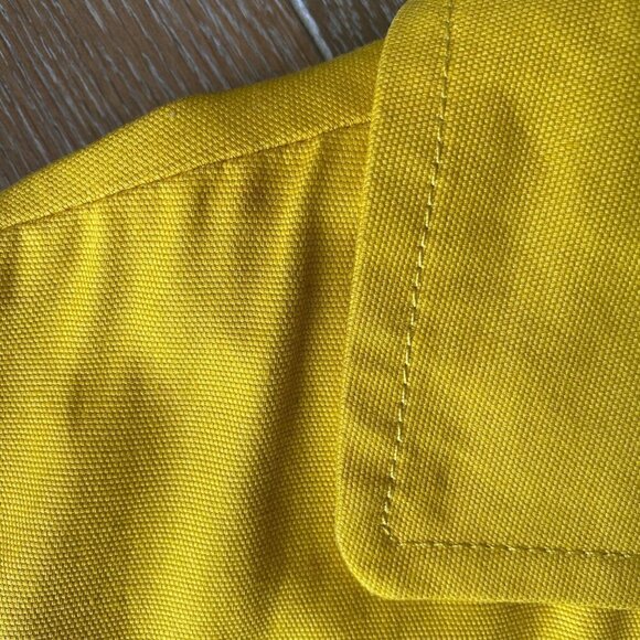Old Navy Double Breast Pea Jacket | Yellow | L - Picture 7 of 8